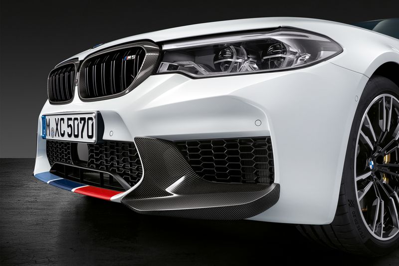 F90 M5- Performance carbon front splitter 02
